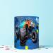 MONSTER TRUCK PATTERN WRAP AROUND EDIBLE CAKE TOPPER ICING SHEET DECORATION 2 SHEETS