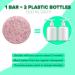 BAMBOEARTH Rose Solid Shampoo Bar & Conditioner | 100% Organic Hair Soap with Plant-Based Oils | Zero Waste Packaging - Buy Online on GoSupps.com