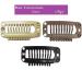 10pcs Brown Wig Clips & Hair Extension Combs - Secure Your Style | International Shipping Available - Buy Online on GoSupps.com