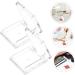 MUSISALY 4pcs Transparent Square Mini Eyeshadow Box Eyeshadow Palettes Small Makeup Palettes Cosmetic Palettes Empty Eyeshadow Pans Small Cosmetic Pans Empty Pans for Eyeshadow Lip Balm Pan - Buy Online on GoSupps.com