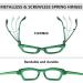 6 Pack Oprah Style Screwless Reading Glasses for Women - Spring Hinges +1.5 Magnification - Stylish & Comfortable Mix Colors - Buy Online on GoSupps.com