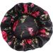 Simoda Satin Floral Night Cap for Curly Hair - Elastic Band Sleeping Cap | Premium Hair Care Satin Bonnet #1 - Buy Online on GoSupps.com