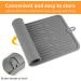 Ptlom Pet Placemat for Dogs and Cats - Prevent Food and Water Overflow - Medium and Small Pet Mat - Small Grey - Buy Online on GoSupps.com