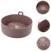 Zerodeko Cleaning Handle Easy Grade Mat Stick Pot Non Silicone Fryer Fried Double Liners Liner Food Baking Coffee 20X20CM - Buy Online on GoSupps.com