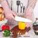 Lizusidtsy 3 Pairs Reusable Rubber Gloves Non-Slip Laundry Kitchen Gardening Household Gloves Easy to Use 42CM - Buy Online on GoSupps.com