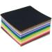 42pcs Assorted Color Felt Fabric Sheets 4x4 - DIY Craft Squares Nonwoven 1mm Thick - 10*10cm - Buy Online on GoSupps.com