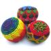 Hacky Sack Ball - Footbag - Haggysack - Hackisack Balls - H ckis ck - Kickballs - Juggling Balls (set of 3)