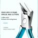 Grishay Easyclip Nail Clippers Cuticle Nippers Cuticle Cutter and Remover Stainless Steel Cuticle Remover Tool for Thick Nails(Silver) - Buy Online on GoSupps.com
