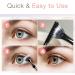 Folding Angle Scalloped Lash Brush 2024 New Eyebrow Brush Eyelash Comb Eyelash Separator Tool Compact and Portable Mascara Fan Brush for Lashes (4 Pcs) - Buy Online on GoSupps.com