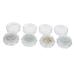 VINTORKY 4 Boxes Flower Decor Half Pearl Bead Rhinestone for Nails Hair Decorations Rhinestone Flatback Flowers Decor Pearls Nail Gems Pearls for Hair Nail Decor Resin The Bubble Steel Ball