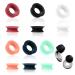 12pcs Mute Style Pack for Earplugs Quiet Ear Plugs Accessories for Extra 5 Db Noise Earplugs Mute Style Pack Ear Plugs Quiet Earplugs for Outdoor Office Sound Sensitive Sleeping