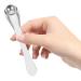 Masseur Oculaire Portable en Argent B tonnet de Massage des Yeux L ger et Doux Rouleau de Massage Facial Anti- pour Soin Contour des Yeux Instrument de Beaut Oculaire