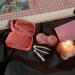Shop Aoyeah Heart-Shaped Portable Contact Lens Tank - Stylish Mini Storage Solution in Rose Color | International Shipping Available - Buy Online on GoSupps.com