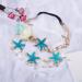 PandaHall Seashell Headband - 2 Strand Mermaid Sea Star Hairbands for Boho Wedding - Buy Online on GoSupps.com