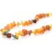 Larsson Amber Necklace for Dogs & Cats | Malachite & Red Jasper | 60-70 cm | Shop Internationally - Buy Online on GoSupps.com