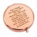 Christian Gifts for Women Inspirational Gifts for Girl Compact Makeup Mirror for Friend Sister Bible Verse Religious Gift Compact Makeup Mirror Christmas Birthday Gifts
