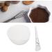 Face Mask Mixing Bowl Set DIY Facemask Mixing Tool Kit with Mask Bowl and Silicone Brush Silicone Lightweight Exquisite Silicone Brush Set - Buy Online on GoSupps.com