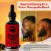 Beard Mob Growth Oil for Men | Thicker Longer Beard & Faster Growth | Paraben-Free All Skin Types | 2 Oz (Red - Buy Online on GoSupps.com