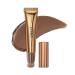 Liquid Contour Beauty Wand Cream Blush Highlighter Contour With Cushion Applicator Liquid Highlighter Face Bronzer Natural Super Silky Blush Stick Beauty Light Wand (1# Grey brown) 1# Grey brown 1 count (Pack of 1)