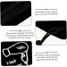 Baluue 8 Pcs Hair Dryer Storage Bag Compact Hair Dryer Storage Pouch Hair Blower Wig Bags Black Flannel - Buy Online on GoSupps.com