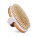 Dry Brushing Body Brush Natural Bristle Skin Scrubber  Suitable for Skin on Body  Back  Underarm  Butt  Leg  & Foot of Skin Massage & Pores Wash  Exfoliating  Lymphatic Drainage & Removal Cellulite