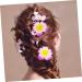DOITOOL Girl Bows for Hair Hawaiian Barrettes Foam Hair Clips Girl Hair Clips Flower Hairpin Hair Accessory for Girls Floral Hair Accessories Hair Clips for Girls Summer Headgear - Buy Online on GoSupps.com