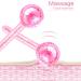 Aifounds 2 pc Facial Ice Globes Spa Cooling Globe for Face Eyes & Neck Beauty Pink Ice Roller Balls for Cold Skin Massages Glass Cryo Ice Roller Balls for Face Eye Rollers Reduce Puffiness(2 pc Pink) - Buy Online on GoSupps.com