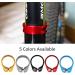 Aluminium Alloy Bike Seat Post Clamp - Fits 30.4/30.8/31.6mm - Black - Buy Online on GoSupps.com