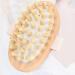 Massage Brush & Scalp Spa Massager - Wood Body Brush for Muscle Relaxation & Cellulite Care | International Shipping Available - Buy Online on GoSupps.com