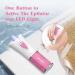 Wireless Facial Epilator for Women - LED Light Hair Removal for Face Bikini & Legs | Epilator Bubba-EP03 - Buy Online on GoSupps.com