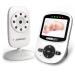 Video Baby Monitor with Digital Camera, ANMEATE Digital 2.4Ghz Wireless Video Monitor with Temperature Monitor, 960ft Transmission Range, 2-Way Talk, Night Vision, High Capacity Battery 2.4inch