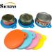 SACRONS Can Covers Universal Silicone Can Lids for Pet Food Cans Fits Most Standard Size Dog and Cat Can Tops BPA Free Deep Blue/Deep Blue - Buy Online on GoSupps.com