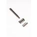 Safety Razor for Men - Gunmetal Gray Matte Finish Includes 5 Replacement Blades - Long Handled Double Edge Shaver - Buy Online on GoSupps.com