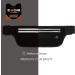 KEGE Reflective Running Belt Fanny Pack - Bounce Free, Water Resistant, Lightweight Waist Pack for Gym Phone Holder - Carbon Black - Buy Online on GoSupps.com