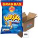 Quavers Wotsits Cheese Grab Bag Bundle: Quavers Cheese 15x34g + Quavers Cheese 15x36g (1.05kg) Boxed Treatz (15 Wotsits Grab Bags Cheese) Wotsits Grab Bags Cheese 15