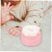 iBasenice 4pcs Body Powder Puff Box Set - Travel Baby Powder Dispenser with Puff, Empty Makeup Container, Pink 8x6cm - Buy Online on GoSupps.com