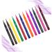 DOITOOL Eyeliner Liquid Pen 24 Pcs Eyeliner Pencil Color Eyeliner Liquid Women s Suits Eyeline Liquid Pencil Set Matte Makeup 1 count (Pack of 1) As Shownx2pcs - Buy Online on GoSupps.com