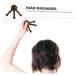 Gleavi 3 STK Wood Claw Massage Device | Deep Tissue Head Massager & Hair Scratcher | International Shipping Available - Buy Online on GoSupps.com