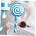 Ciieeo 1pc Lollipop Pendant Wedding Decorations Christmas Lollipop Decorations Ornaments Xmas Candy Pendant Blue 20X9.5X2cm - Buy Online on GoSupps.com
