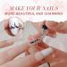 Waterproof Nail Art Painting Pen Set - 4PCS Gel Liner & Graffiti Pens for 3D DIY Nail Design | International Shipping - Buy Online on GoSupps.com