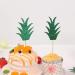 24Pcs Pineapple Cupcake Toppers Green Glitter Summer Tropical Donut Cake Toppers Bridal Birthday 24 Pcs - Buy Online on GoSupps.com