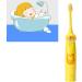 FafeICY Electric Toothbrush for Kids - Waterproof 6000 RPM Yellow Tiger Design | Best Tooth Cleaning Gift - Buy Online on GoSupps.com