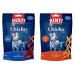 RINTI Chicko Mini Duck 12 x 80 g & Chicko Mini Chicken and Cheese 12 x 80 g Bundle with Mini Chicken and Cheese 12 x 80 g Duck 80 g (pack of 12)