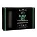 Barrel and Oak - Exfoliating Bar Soap  Men's Soap Bar  Natural Exfoliator  Deep Cleans Pores & Removes Dead Skin  Certified Sustainable Palm Oil  Charcoal Powder  & Olive Stone  Vegan(Black Oak  6 oz)