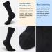 Facool Merino Wool Diabetic Socks (3 Pairs) - Non-Binding Top, Cushion Sole, Seamless Toe - Men Women, Multicolor (Black, Dark Grey, Navy Blue) - Medium - Buy Online on GoSupps.com