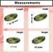 Opalite Crystal Worry Thumb Stone - Natural Healing for Stress Relief - Prehnite - Buy Online on GoSupps.com