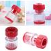 Pill Crusher Container - Portable Plastic Grinder for Tablets - Multifunction Cylindrical Design - Red - Buy Online on GoSupps.com