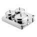 Acrylic Powder Holder | Nail Powder Holder Container with Lids Nail Powder Holder Container Acrylic Liquid Cup Stainless Steel Acrylic Nail Art Equipment for DIY Nail Design Holdes