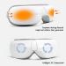 Electrical Eye Massage Device with Heat & Vibration 3 Modes for Stress Relief Dry Eyes & Dark Circles | International Shipping - Buy Online on GoSupps.com