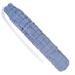 OWOZOI Long Hot Water Bottle - Soft Furry Cover with Strap and Hand Pocket 72cm Full Body Wrap Around Waist Hot Water Bottles for Pain Relief Neck Shoulder Period Thermotherapy Bed Warmer Blue